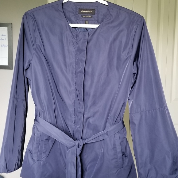 Massimo Dutti Navy blue casual jacket/blazer - Picture 4 of 11